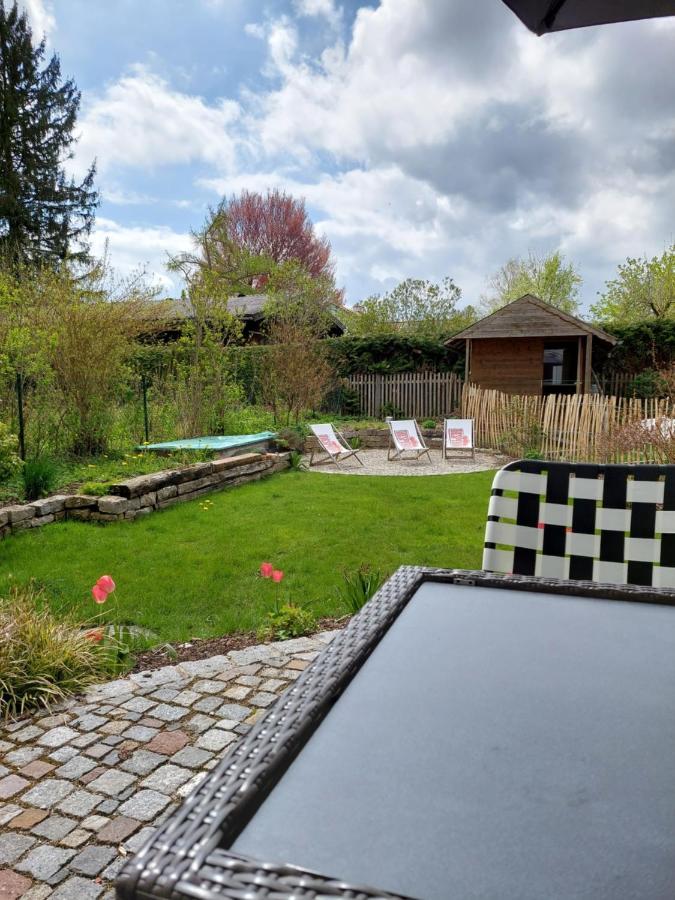 Ferienhaus Landsberg ลันด์สแบร์กอัมเลคช์ ภายนอก รูปภาพ